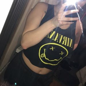 Nirvana crop top